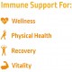 Liquid I.V. Hydration Multiplier + Immune Support, Easy Open Packets, (Natural Tangerine Flavor, 168 Count)