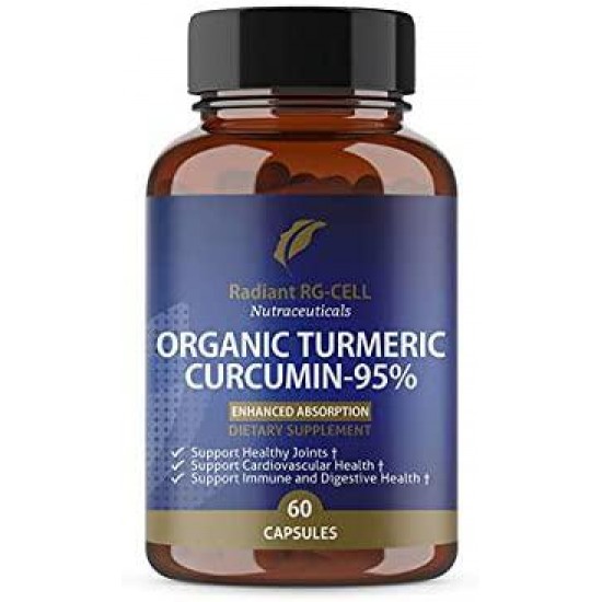 T.A. Sciences | TA-65 Supplement | 1x90 Capsules | 250 U | Free Enhanced Absorption Organic Tumeric Curcumin – 95%