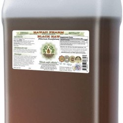 Black Haw Alcohol-Free Liquid Extract, Black Haw (Viburnum Prunifolium) Dried Bark Glycerite Hawaii Pharm Natural Herbal Supplement 64 oz