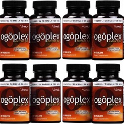 Ogoplex® | Male Prostate Health and Urinary Support Supplement with Graminex® Swedish Flower Pollen, Saw Palmetto, Phytosterols & Lycopene - 1 Month Supply (12 Pack)