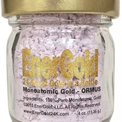 EnerGold World's ONLY Pure-Gold-Based M-State Monoatomic Gold/ORMUS! No Salt, Dyes, or Fillers!