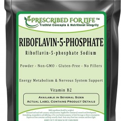 Prescribed for Life Riboflavin 5-Phosphate - Riboflavin 5-Phosphate Sodium Powder, 1 kg