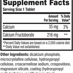 Move Free Calcium & Calcium Fructoborate Based Ultra Faster Comfort Tablets (30count In A Bottle), 30count (pack Of 12)