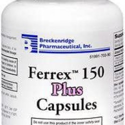 Breckenridge, Ferrex 150 Plus, Capsules - 90 Capsules, Pack of 2