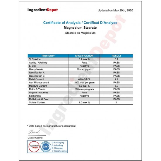 Magnesium Stearate USP | 4 kgs