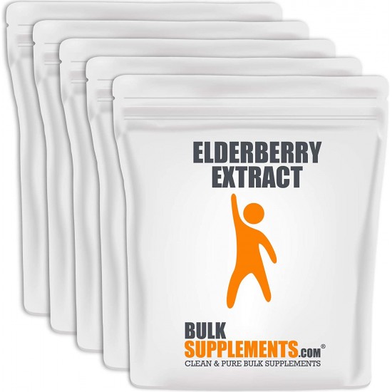 Bulksupplements Elderberry Extract Powder (5 kilograms)