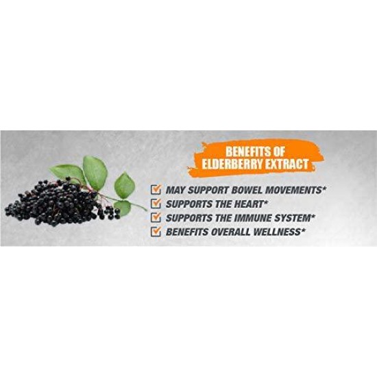 Bulksupplements Elderberry Extract Powder (5 kilograms)