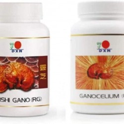 1 Bottle DXN Reishi Gano RG 360 Capsules + 1 Bottle DXN Ganocelium GL 360 Capsules