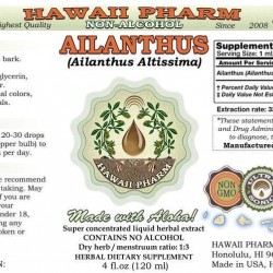 Ailanthus, Chun Pi (Ailanthus Altissima) Tincture, Dried bark Liquid Extract, Ailanthus, Glycerite Herbal Supplement 30x2 oz