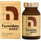 NatureMedic Fucoidan powered with AHCC Brown Seaweed Immunity Supplement with High Purity Organic Mekabu Mozuku Agaricus 160 Vegetable Capsules Made in Japan (1 Bottle)