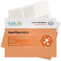 Iron Plus Topical Patch by PatchAid (12-Month Supply)