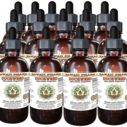 Duckweed, Duckmeat (Spirodela Polyrhiza) Tincture, Dried herb Liquid Extract, Duckweed, Glycerite Herbal Supplement 15x4 oz