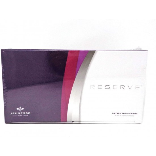 Jeunesse Global Reserve Antioxidant Fruit Blend Nutritional Supplement, (30ml) 30 Packets per Box (Pack of 5)