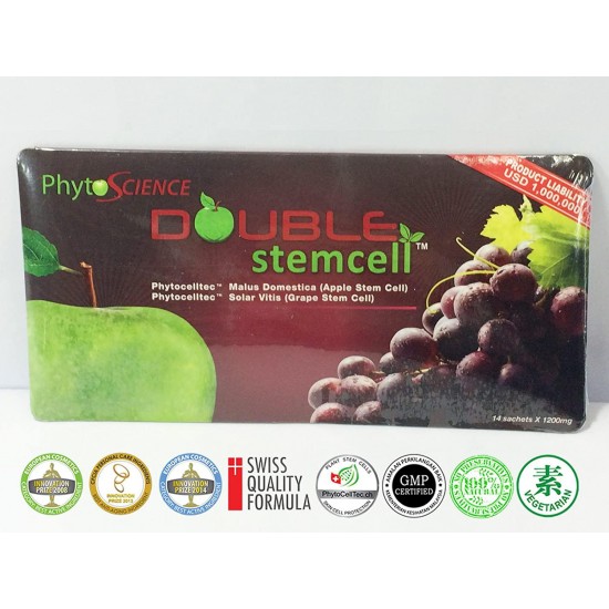 Phytoscience 60 Packs Phytocelltech Apple & Grape Double Stemcell Anti Aging