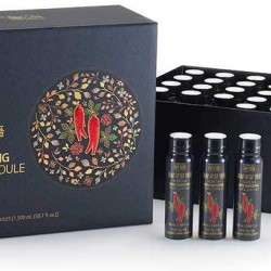 LG H&H re:tune Gold Vision Korean Red Ginseng Royal Ampoule I 100% Korean Red Ginseng Extract, Portable Ampoules, Healthy Immune System Support Booster and Energy Enhancement, No- Caffeine - 30 Packs