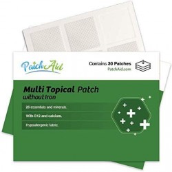 Multi Plus Topical Patch Without Iron by PatchAid (12-Month Supply)