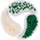 CapsulCN. Empty Gelatin Capsules, 1,000pcs, Size 00,Green and White Separated Plus One Capsule Filling Tray CN-800