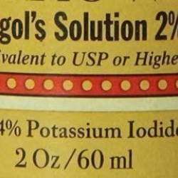 J.CROW'S® Lugol's Solution of Iodine 2% 2 oz Professional Pack (24 Bottles)