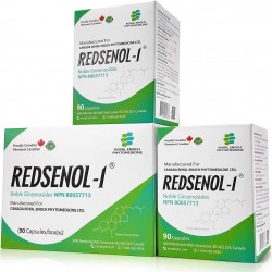 Redsenol – Contain 16 Rare Ginsenosides: Rk2 Rg5 Rh2 Rk1 Rk3 – Panax Ginseng Extract, 20% Rare Ginsenosides – 2 Boxes x 90 Capsules