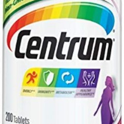 Centrum Women Multivitamin Multimineral Supplement Tablets, 200 per Unit - 12 per case.