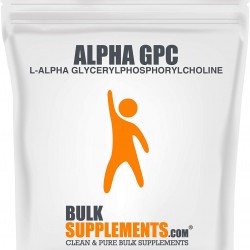 BulkSupplements.com Alpha-GPC (L-Alpha Glycerylphosphorylcholine) (5 Kilograms - 11 lbs)