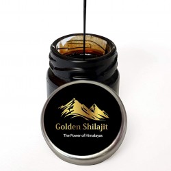 Golden Shilajit Fresh Resin - 200 Grams - World's Finest Shilajeet Guaranteed Directly from It's Origin -