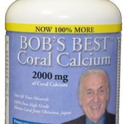 12 Bottles of Bob's Best Coral Calcium 2000 by Bob Barefoot