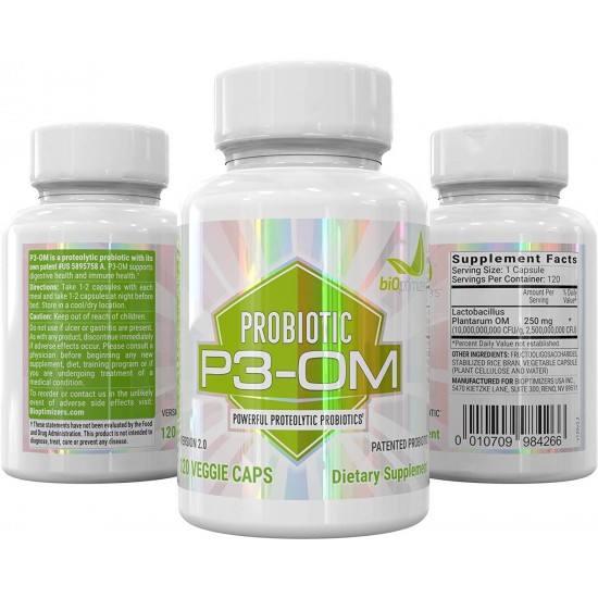 BiOptimizers Ultimate Digestive Solution Bundle - P3-OM - Gluten Guardian - MassZymes - Doctor-Fomulated (460 Capsules)