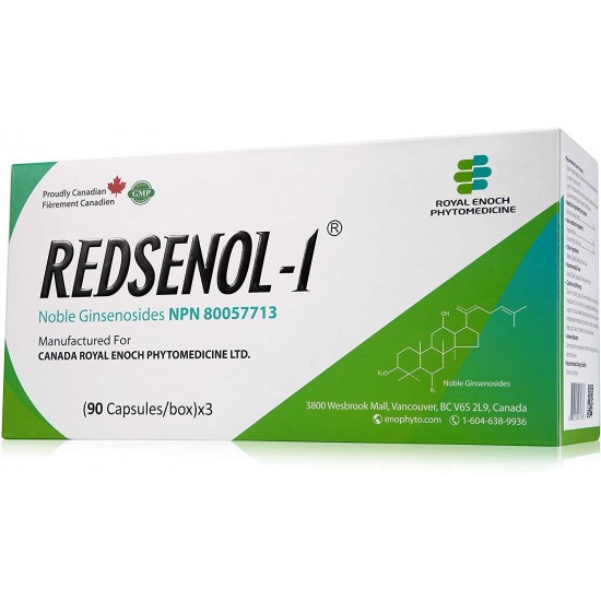 REDSENOL-1(3 Boxes) & REDSENOL DAG (2 Bottles) Rare Ginsenosides- Multicomponent Highly Bioactive Rare Ginsenosides