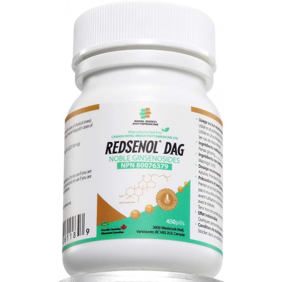 REDSENOL-1(3 Boxes) & REDSENOL DAG (2 Bottles) Rare Ginsenosides- Multicomponent Highly Bioactive Rare Ginsenosides