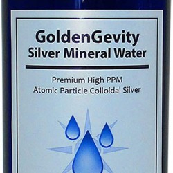 12000 PPM Atomic Particle Colloidal Silver - Trace Mineral Colloidal Silver - Pure Mineral Supplement - High PPM Colloidal Silver Smaller Particles, Better Results (16 oz)