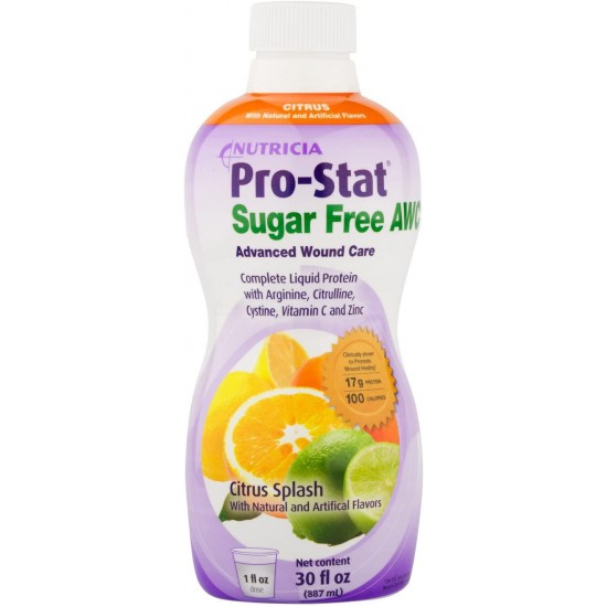 Pro-Stat Sugar Free AWC - Citrus Splash, 30 fl oz (Case of 4 bottles) by Nutricia