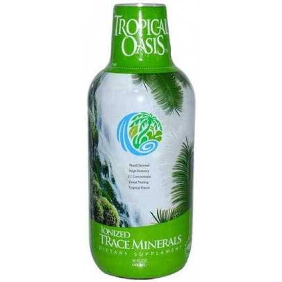 Tropical Oasis Ionized Trace Minerals 16 Fz