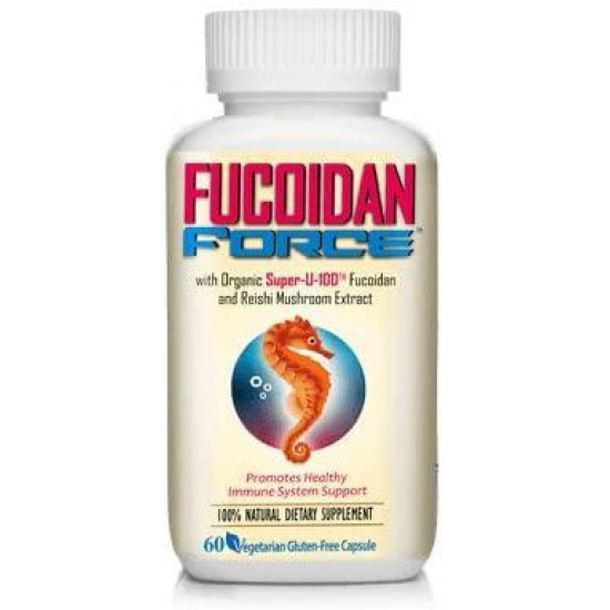 FUCOIDAN FORCE® 6 Bottles Pack (4+2 Free) #1 FUCOIDAN Supplement in The World, Made in USA - Formulated for Maximum Power & Benefits