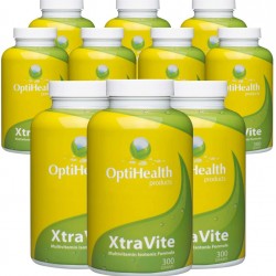 XtraVITE Isotonic Multivitamin - 100% Essential Vitamins and Minerals - Pack of 10