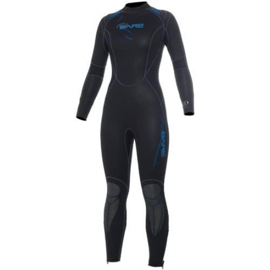 Bare 5mm Womens Sport Full Wetsuit for Scuba Diving and Snorkeling