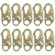 Fusion Climb Maxi-2 High Strength Carbon Steel Drop Forged Snap Hook 10-Pack