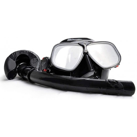 Nologo Ping Bu Qing Yun Swimming Goggles - Silicone Goggles Freediving Mask Professional Scuba Diving Equipment Snorkeling Sambo Swim Mask