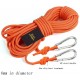 CHUNSHENN Climbing Rope Wear-Resistant for Camping Rock Climbing Outdoor Activities in A Variety of Color Sizes Ropes (Color : F, Size : 12mm 50m) Outdoor Recreation