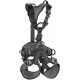 PETZL - Astro BOD Fast Black Full Body Harness W/Integrated Croll L, Black, 0