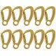 Fusion Climb Liberty Steel Auto-Lock Captive Eye High Strength Carabiner 10-Pack