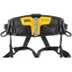 Petzl C038BA01 New Falcon Lightweight Seat Harness for Rescue Operations Involving Rope Ascent, Size 1, Black