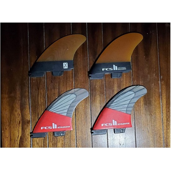 FCS 2 RM PG Tri Keel Tri-Fin Set Medium