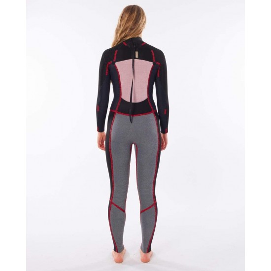 Rip Curl Dawn Patrol 3/2 GB Steamer Back-Zip Wetsuit - Women's