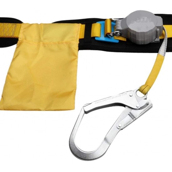 ECSWP KAIHWGJ Outdoor Climbing Harness Aerial Construction Fall Protection Roof Climbing Protective Harness Lanyard