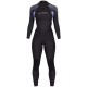 Henderson Women's Thermoprene Pro Wetsuit 5mm Back Zip Fullsuit Black/Lavender