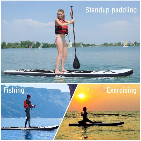 IBATMS Inflatable Stand Up Paddle Board,10'5