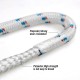 Perantlb Double Braid Rope, 5/8 inch by 150 feet, Weather Resistant Polyester Material, can be Used as Climbing Rope, Boat Rope