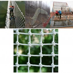 Children Indoor and Outdoor Climbing Net Safety Net Railing Protection Net Construction Safety Net Soccer Net Seine High Altitude Anti-Fall Net Indoor Decoration Net