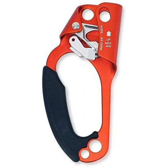 Mr.Safe Climbing Gear Ascender and Rappelling Descender Belay Devices for 9-12mm Rope for Rescue & Arborist